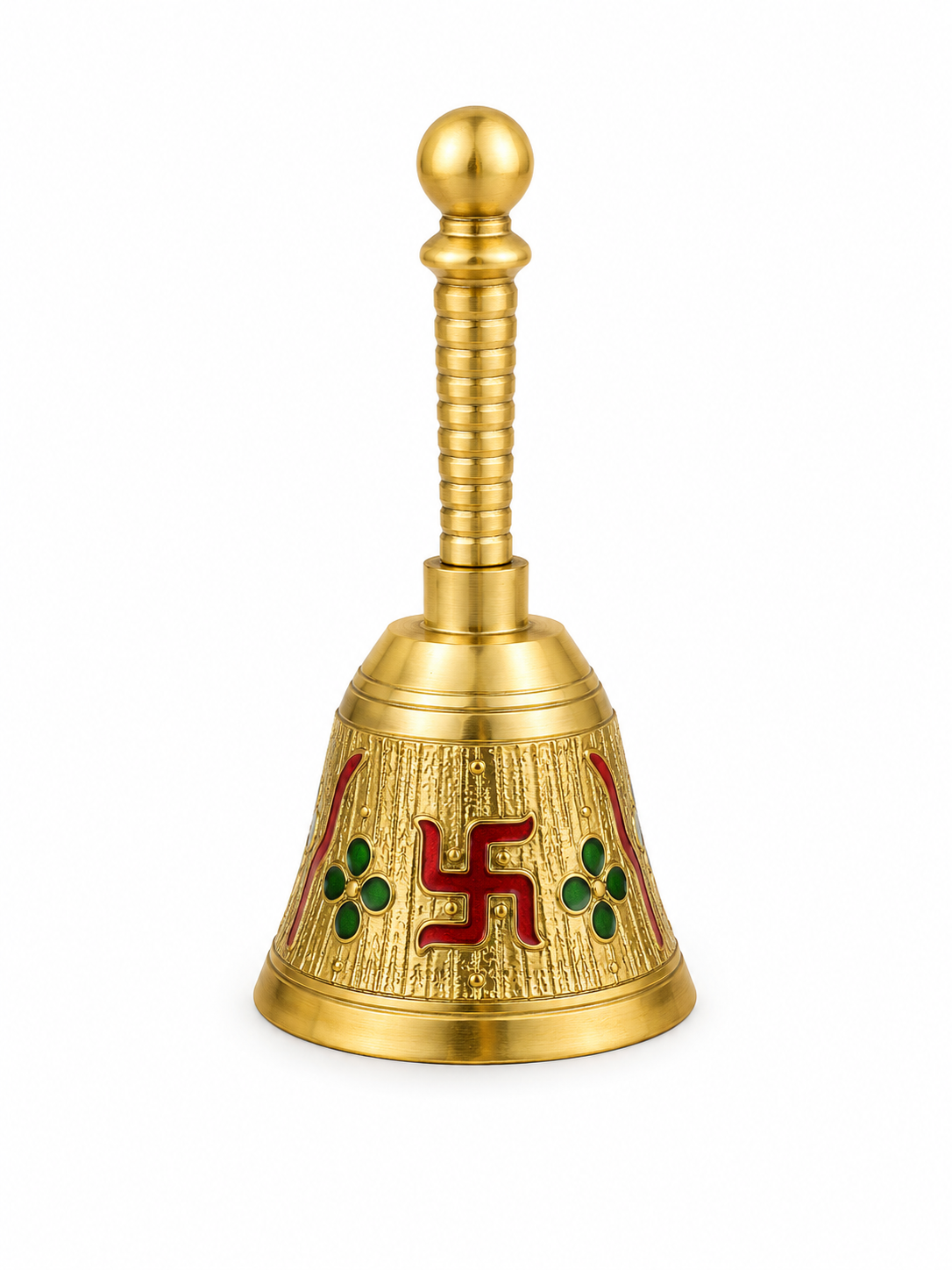 Genex Steel Full Brass Pooja Thali | Pure Brass | Traditional Puja Plate | Auspicious & Authentic