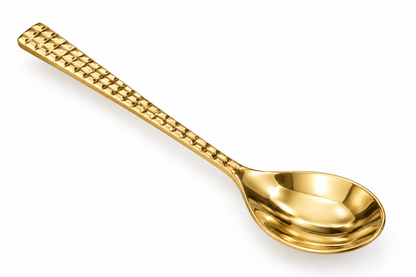 Genex Steel Gopal Bhog Thali | Pure Brass | Traditional Devotional Offering Plate | Temple Quality