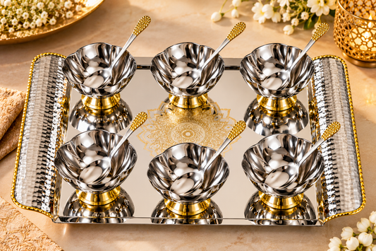 Genex Steel Premium Dessert Tray