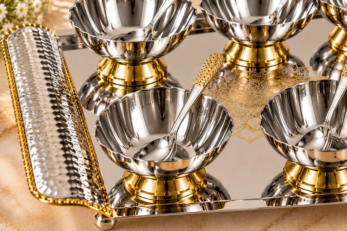 Genex Steel Premium Dessert Tray