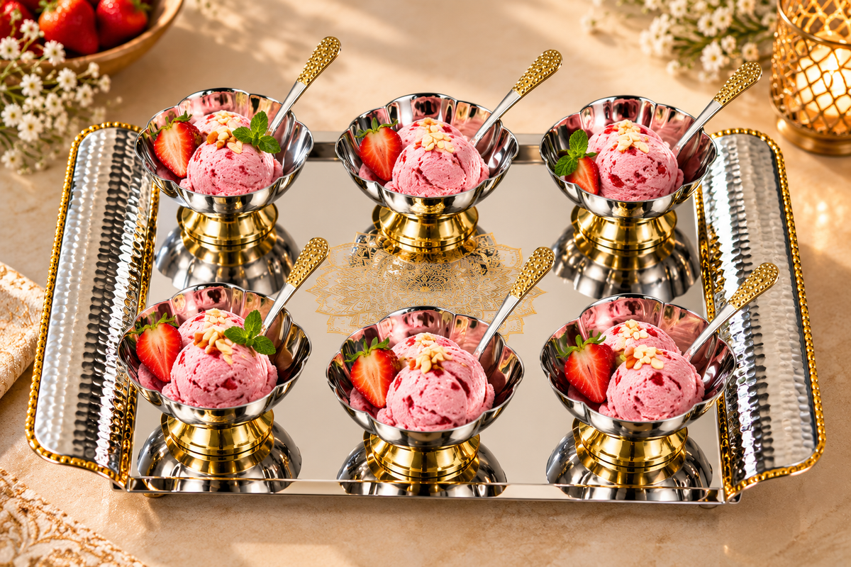 Genex Steel Premium Dessert Tray