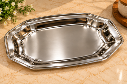 Genex Steel Premium Dinner Set 57 Pcs | Free Triply Karahi Worth ₹2499 | Complete Family Dining